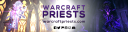 Discovery splash banner for Warcraft Priests💙 Discord server