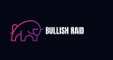 Discovery splash banner for BULLISH RAID Discord server