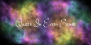 Discovery splash banner for Queer In Every Sense Discord server