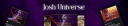 Discovery splash banner for Josh Universe - Space Discord Server Discord server