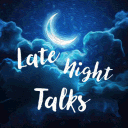 Discovery splash banner for Late Night Talks Discord server