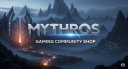 Discovery splash banner for Mythros- A Gaming Community Discord server