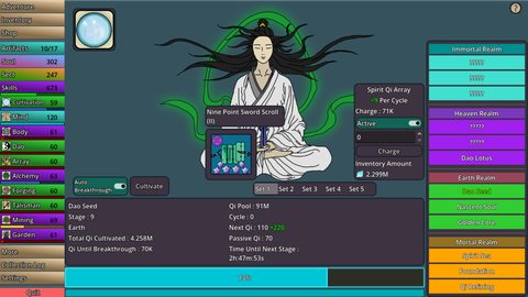 Idle Cultivation screenshot 1