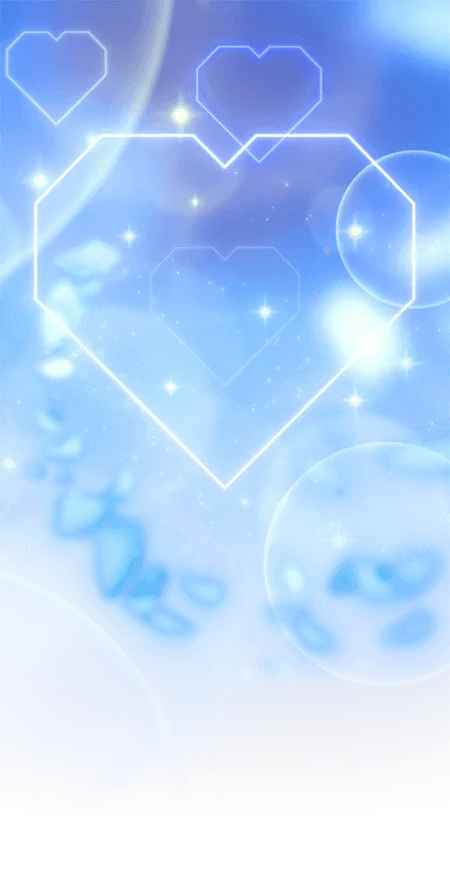 Magic Hearts (Blue) profile effect