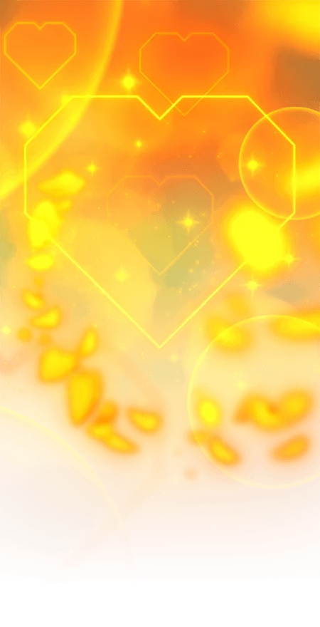 Magic Hearts (Gold) profile effect