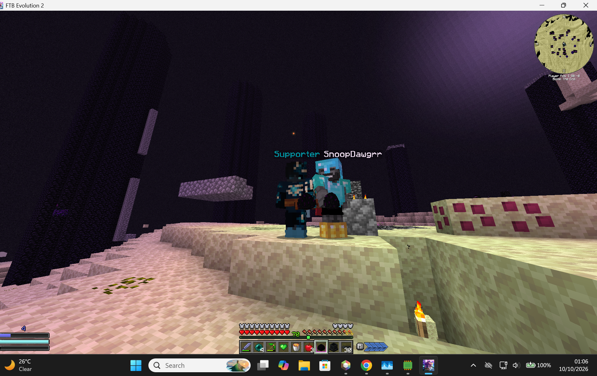 first dragon egg on instance 2 ftb evolution lol
