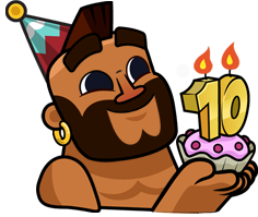 Free Hog Rider Cake Emote - Clash Royale Giveaway - Image 1