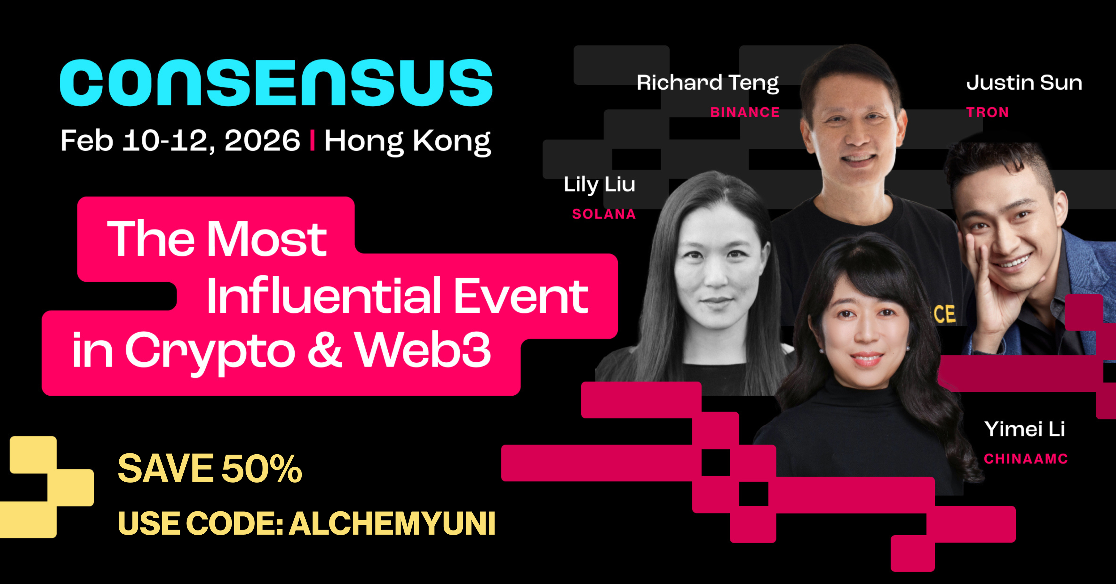 Consensus HK 2026: Alchemy Ticket Discount & Hackathon