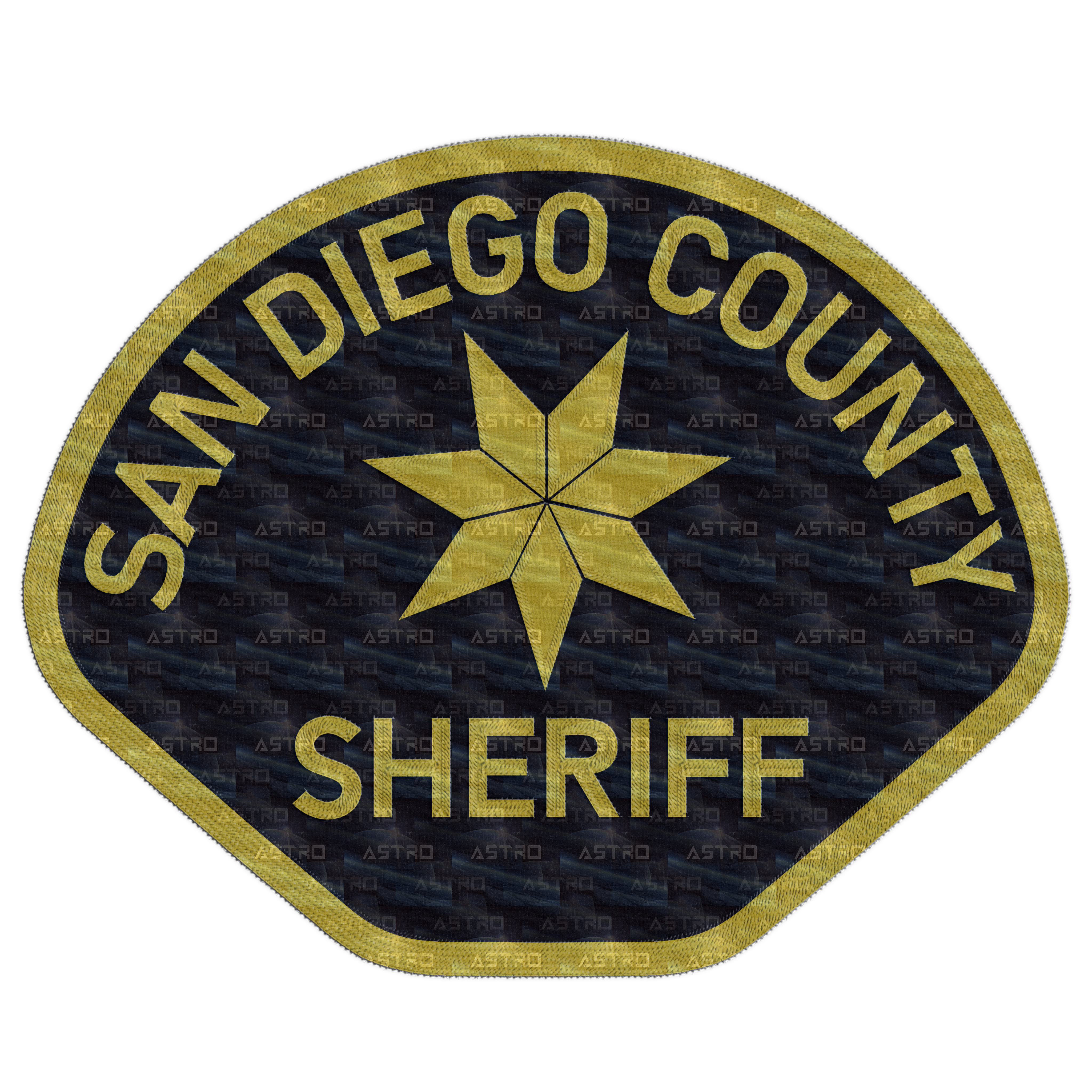 San Diego County Sheriff Patch (4k)