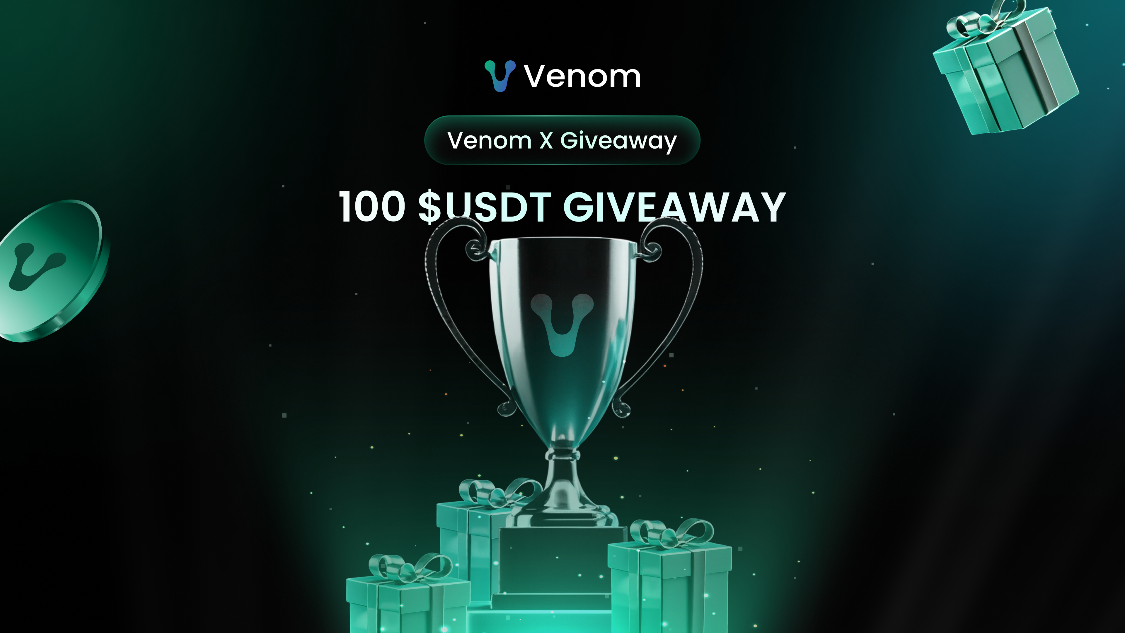 Venom Foundation Giveaway 100 USDT