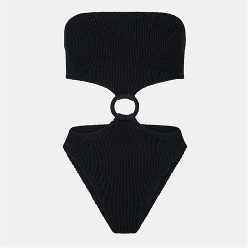 HUNZA G: Women's Jerry Swim Exclusive Hoop Earrings