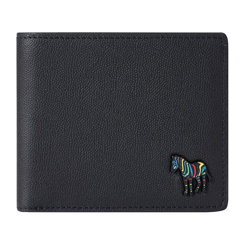 Paul Smith: Leather Zebra Coin Billfold Wallet