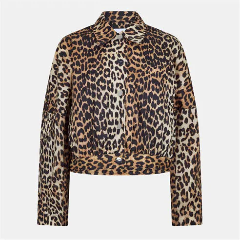 GANNI: Women's Duchss Bomber Jacket