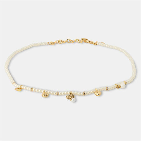 Coach: Women's Cat Pearl Bead Necklace