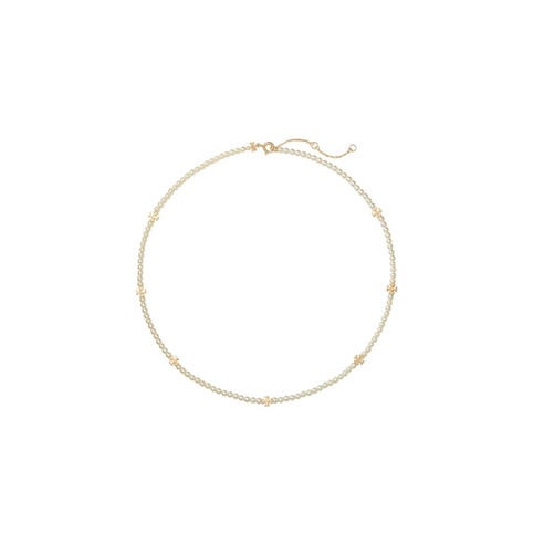 Tory Burch: Women's Kira Pearl Choker Necklace