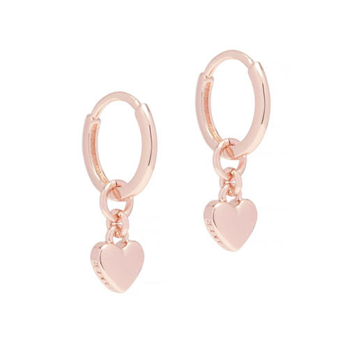 Ted Baker: Harrye Tiny Heart Huggie Earrings
