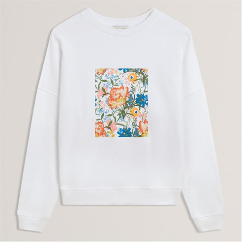 Ted Baker: Ted Baker Graphic Sweatshirt