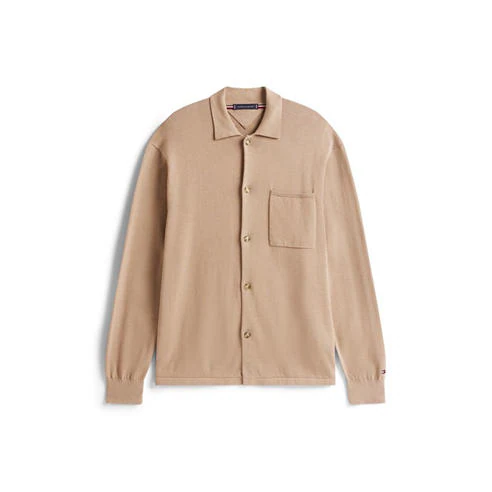Tommy Hilfiger: Men's  Cotton Button-Front Overshirt