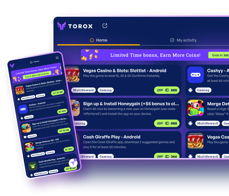 Shark Earnings Partners with OfferToro for More Rewards