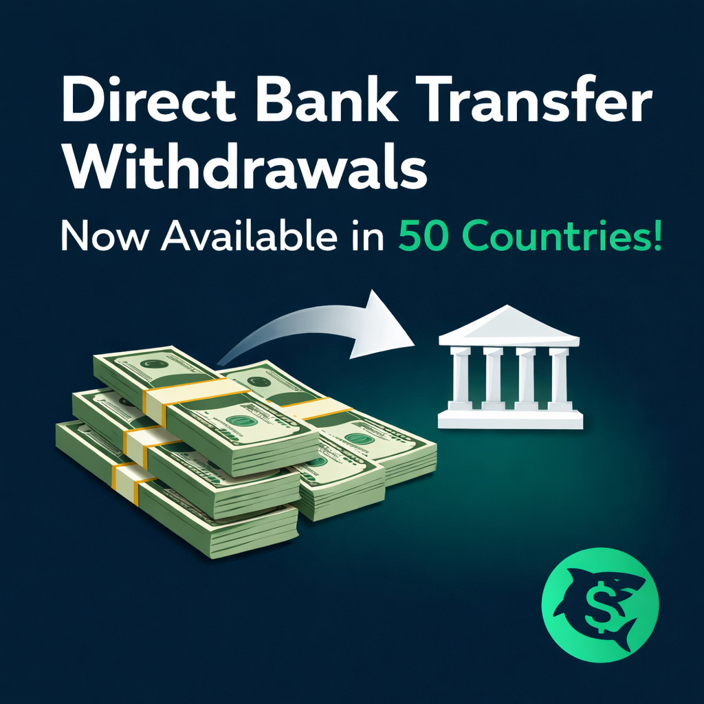 Withdrawals Now Available to 50 Countries