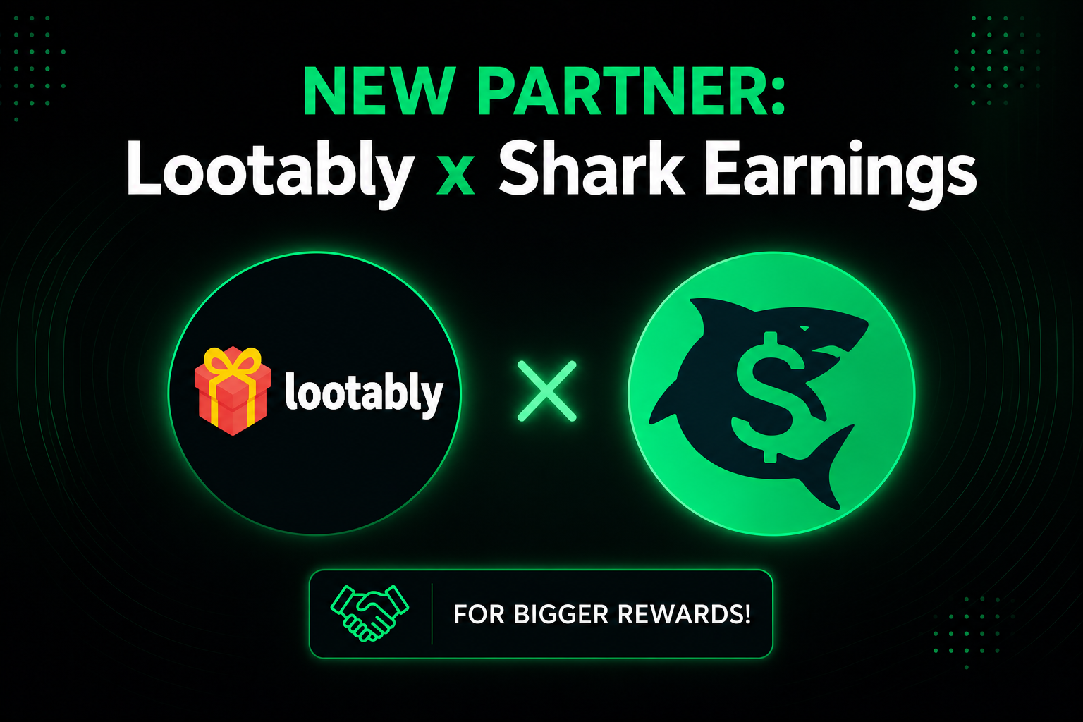 Lootably Partnership Boosts Shark Earnings Rewards