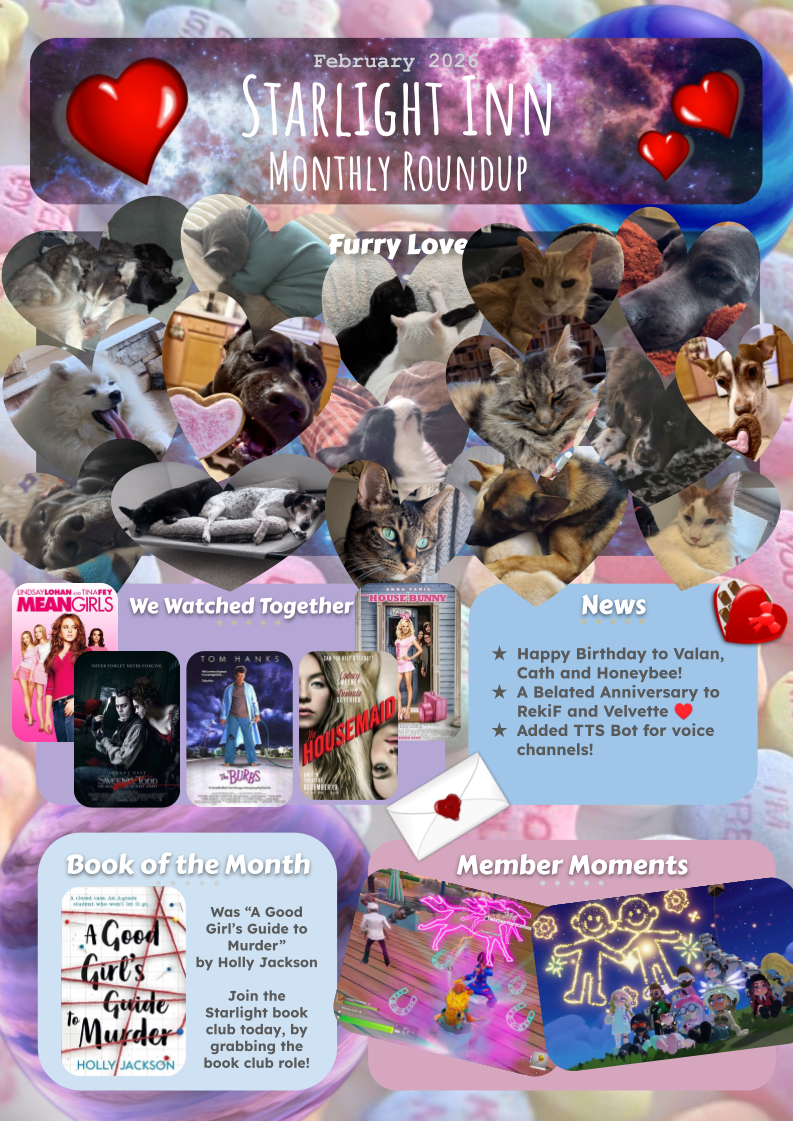 February Newsletter Pets & Book Club