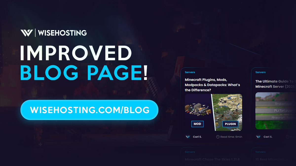 WiseHosting Blog Redesigned for Better Reading