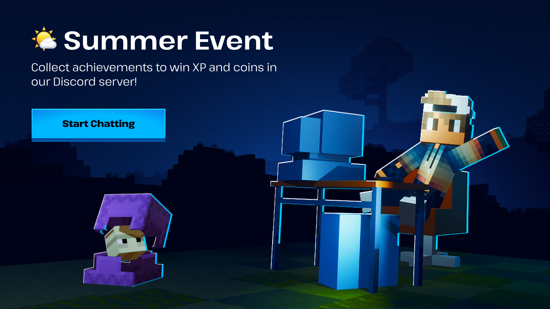WiseHosting Summer Chat Event — Win XP Coins & Prizes