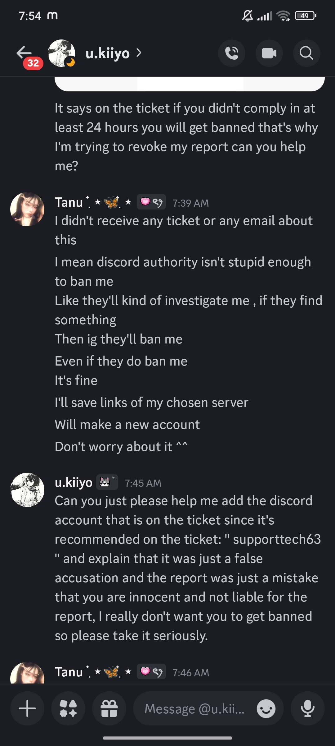 URGENT: Discord Support Scam Alert on Bangwing IN - Image 2