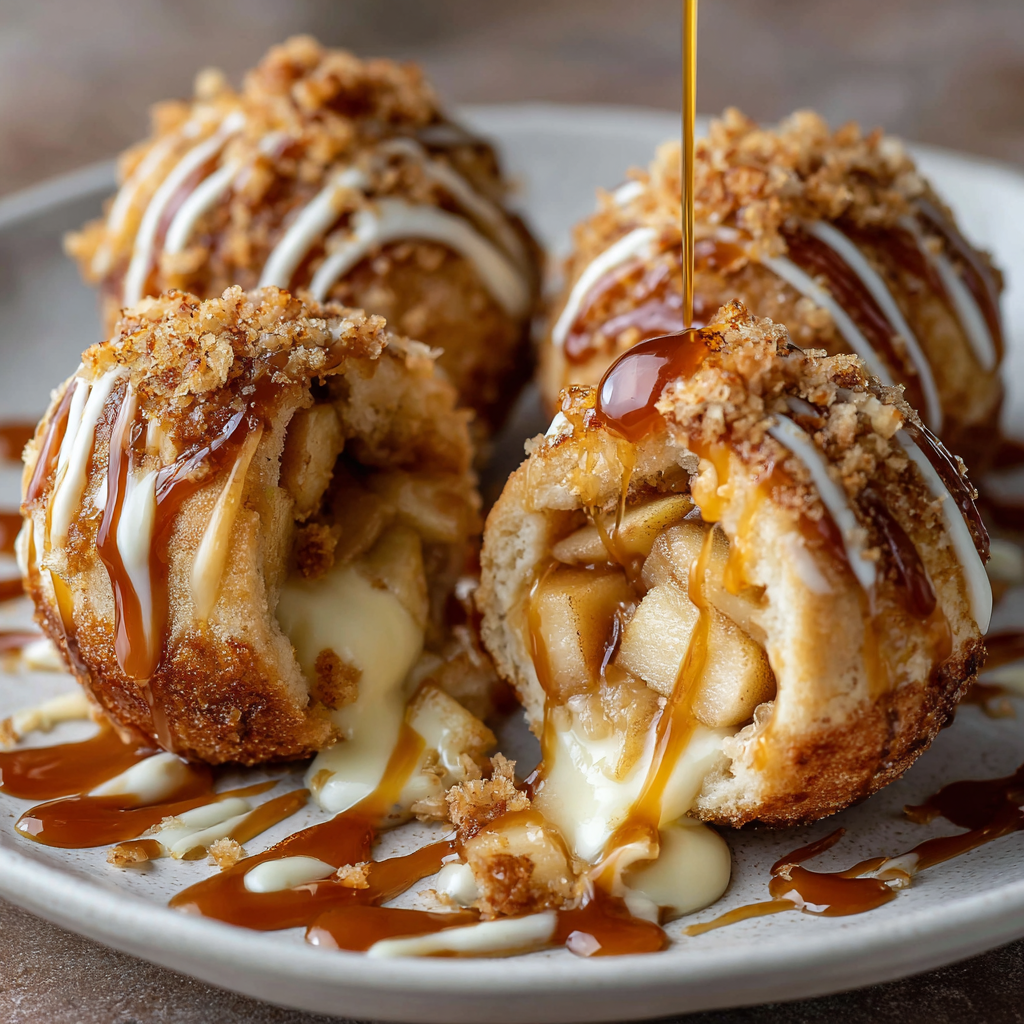 Caramel Apple Pie Bombs
