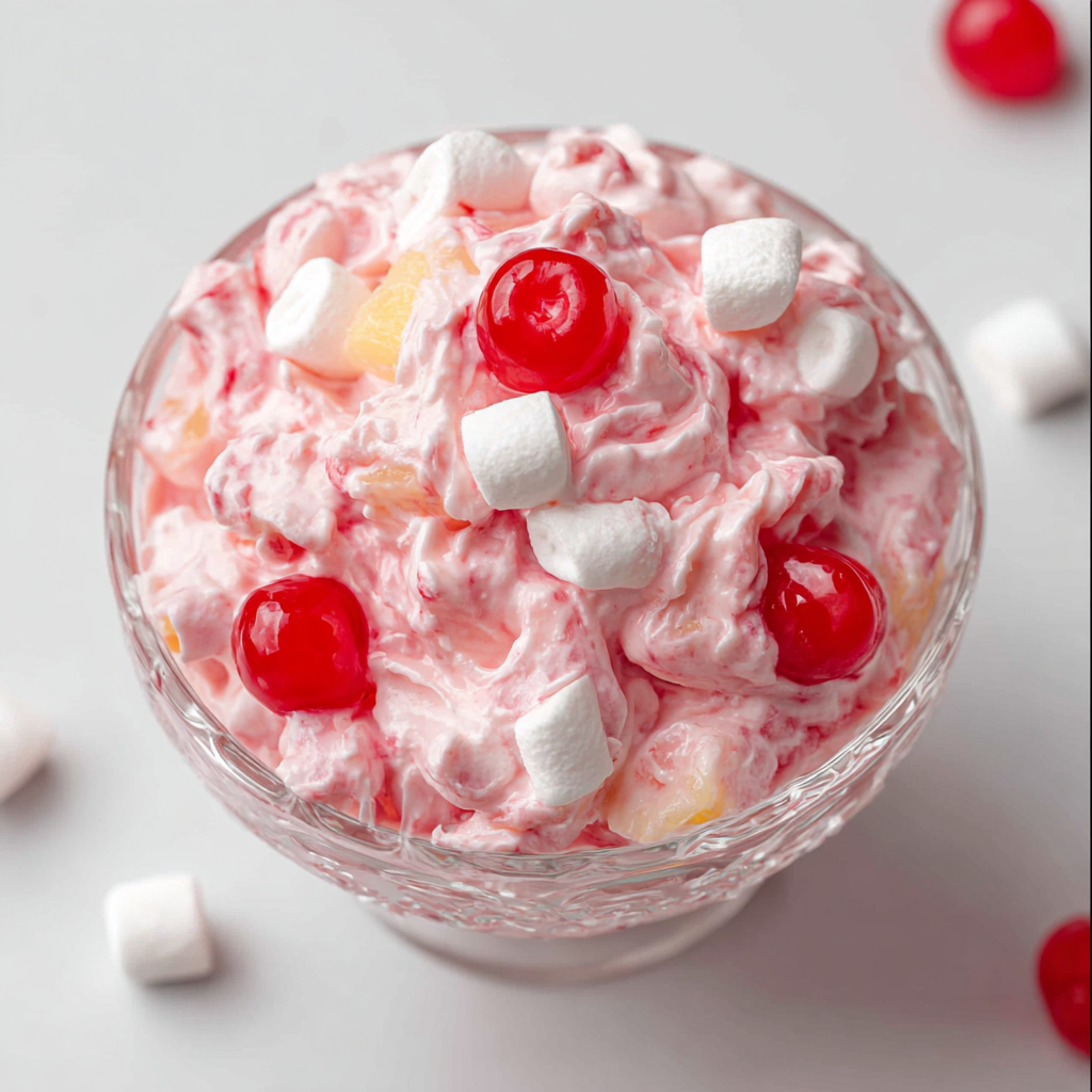 Cherry Salad Top View