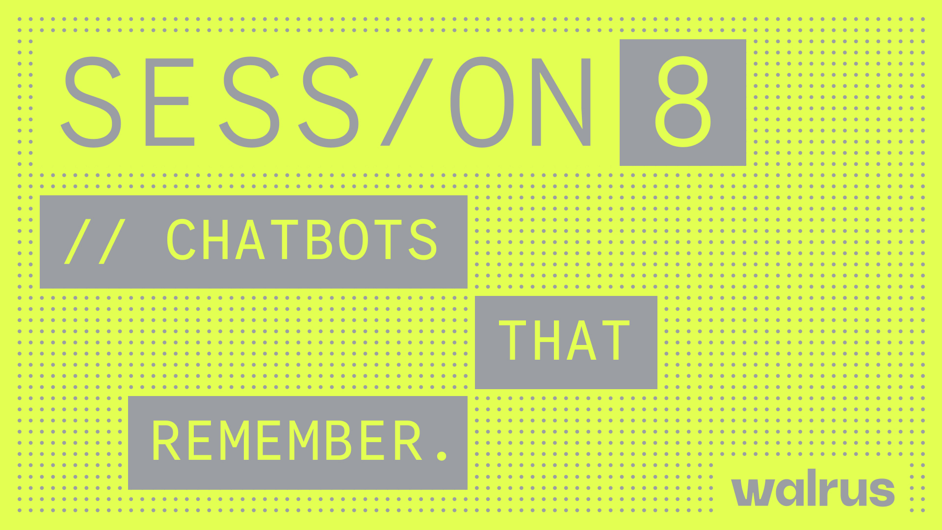 # Walrus Session 8 Ends Tomorrow reminder to send your …