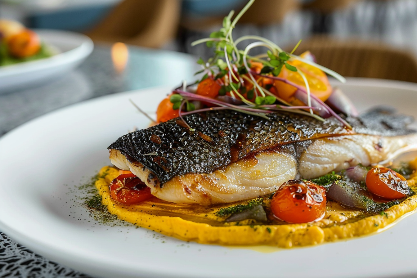 leo 29472 grilled sea bass flavorful professional food photogra 8f8f5bb4 6a68 4bfb 961e b094ae7e1c89