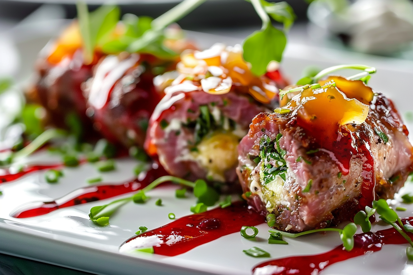 leo 29472 stuffed meat rolls cheese professional food photograp 57452d3a 4ef4 4303 b55d c76ca55c57af