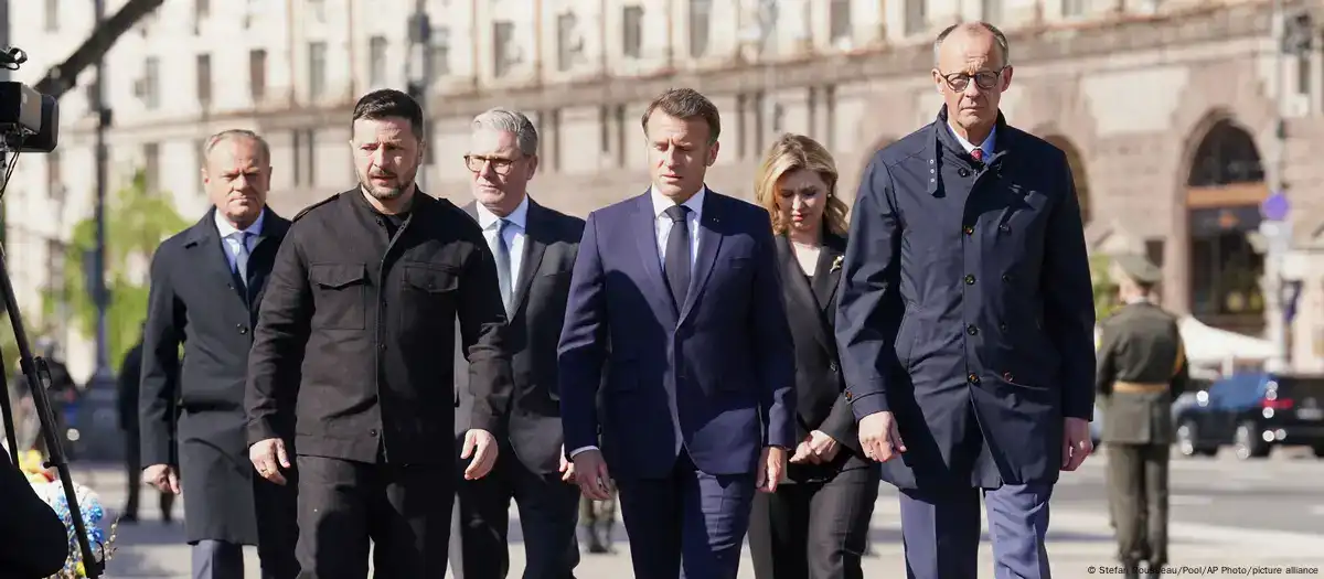 Zelensky në Uashington i shoqëruar nga partnerët evropianë