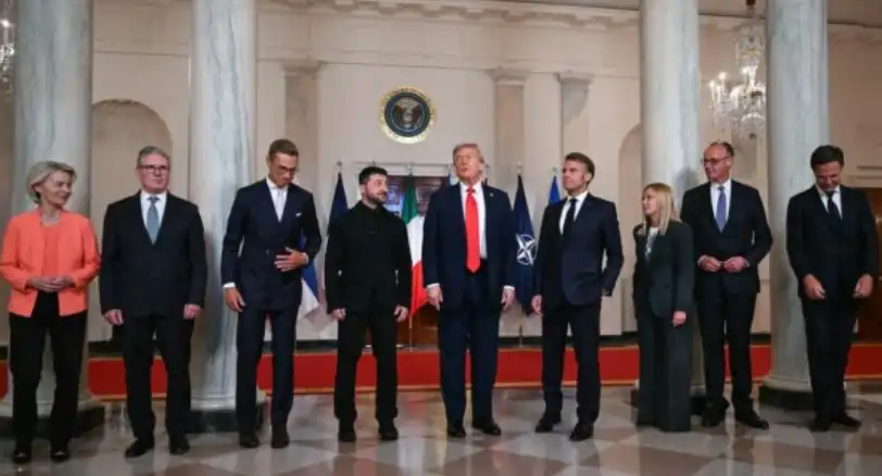 Çfarë u tha në takimin e Trump me udhëheqësit europianë?