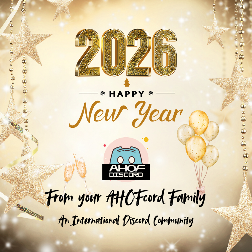 AHOFcord New Year 2026 Greeting