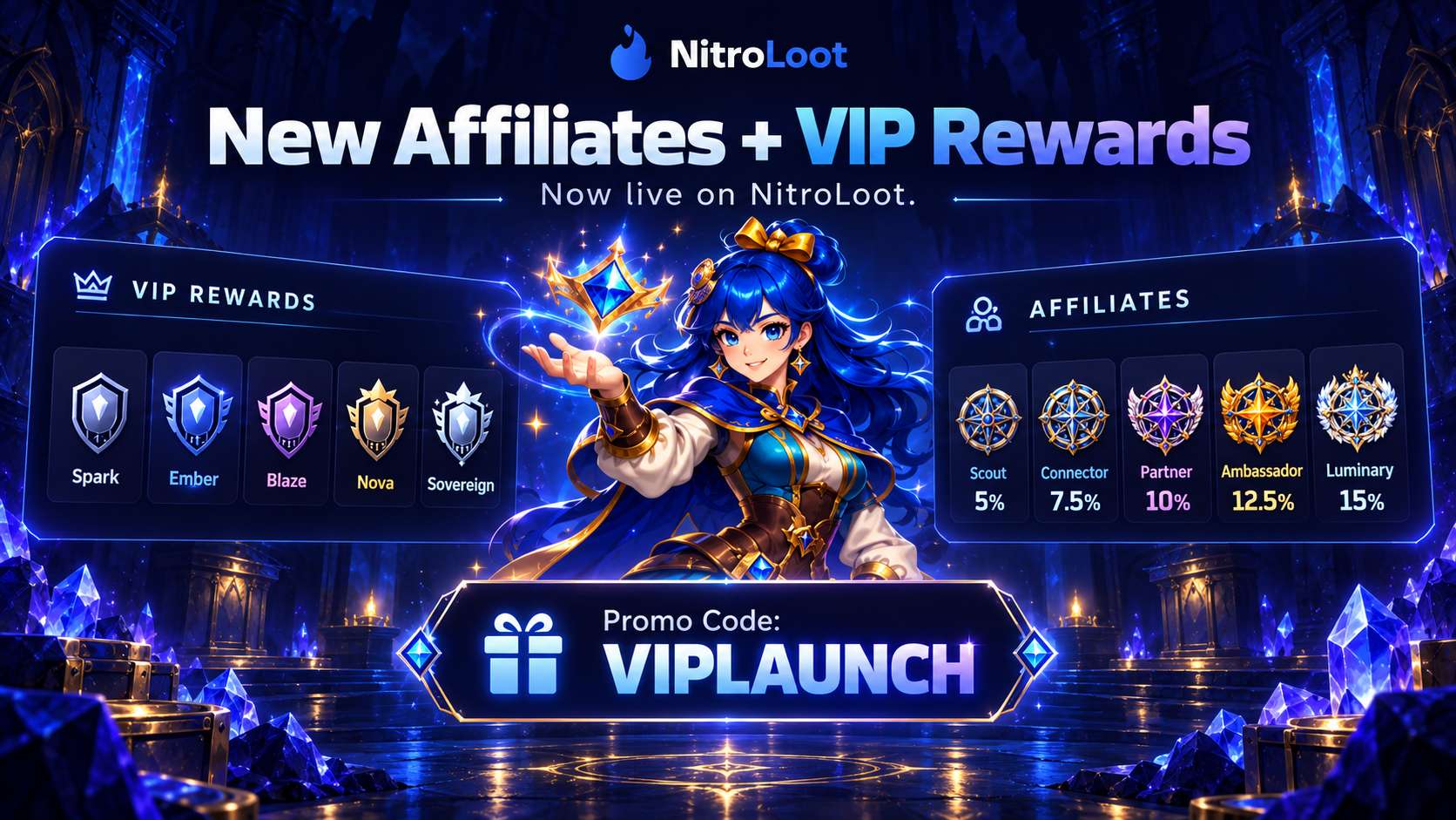 # New Affiliates & VIP Rewards Are Here! We're excited …