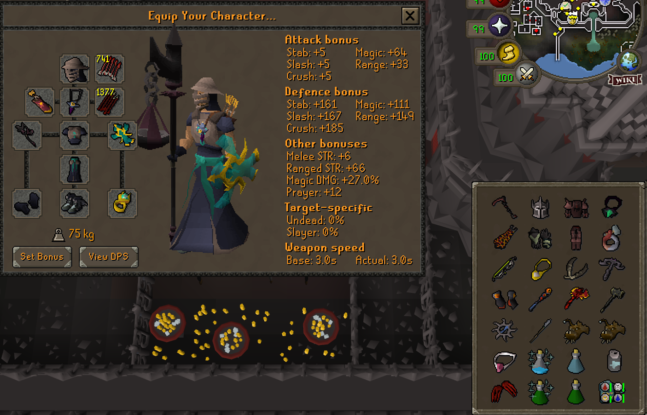 North Mage Freeze gear