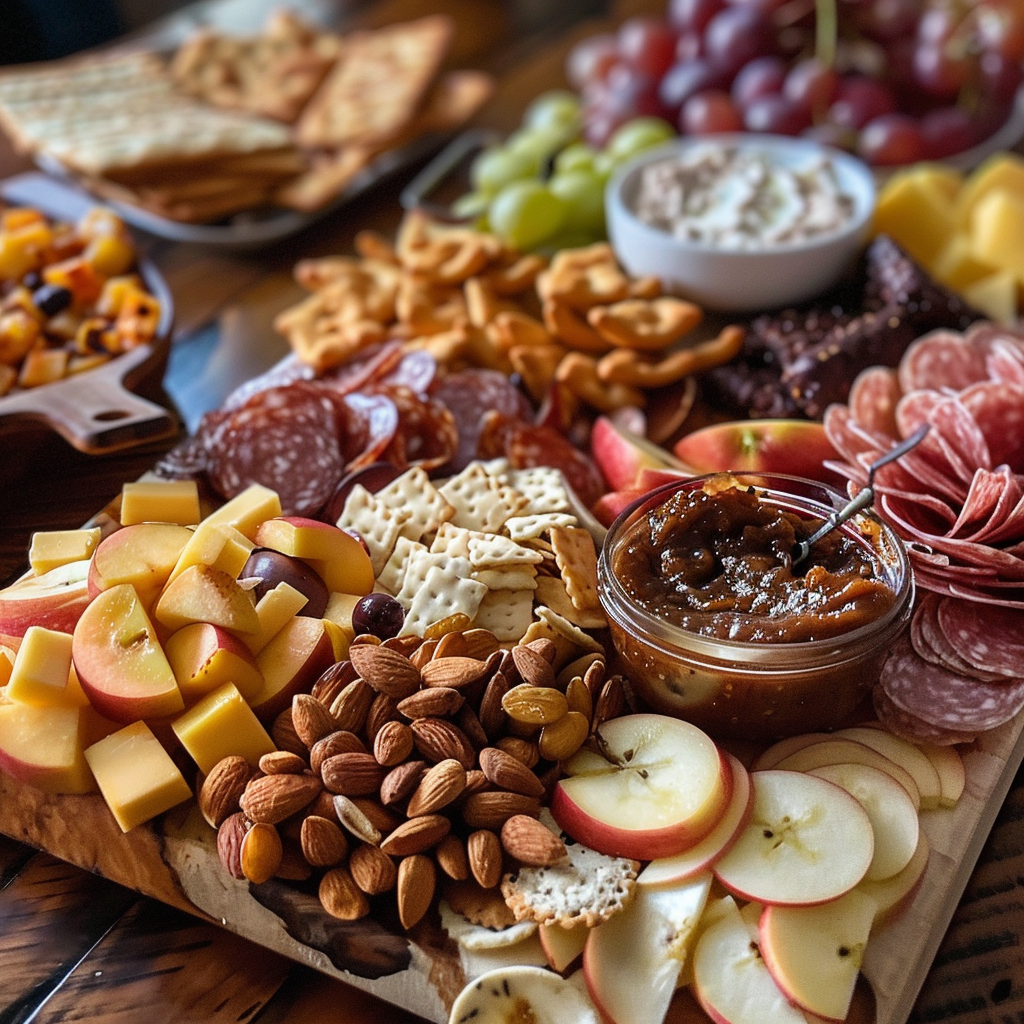 Caramel Apple (Fall) Charcuterie Board