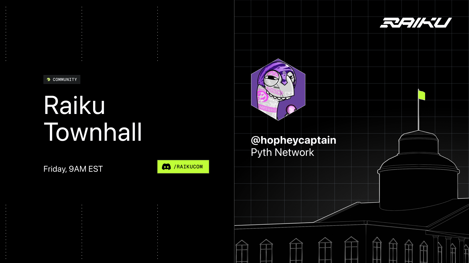 Raiku Townhall: Pyth Network Oracles Alpha