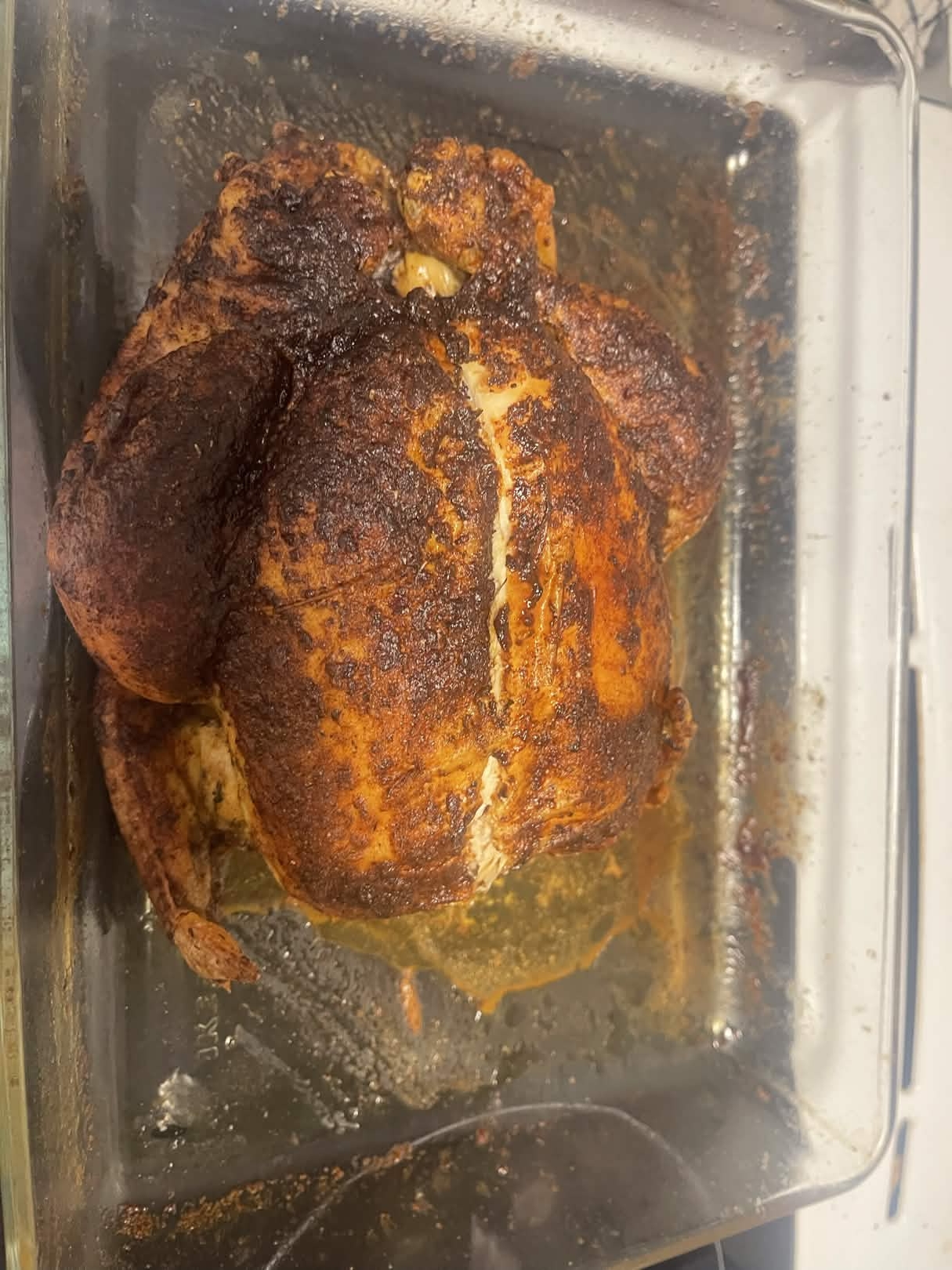 Helgrillad kyckling med ris, sås och svartvinbärsgele