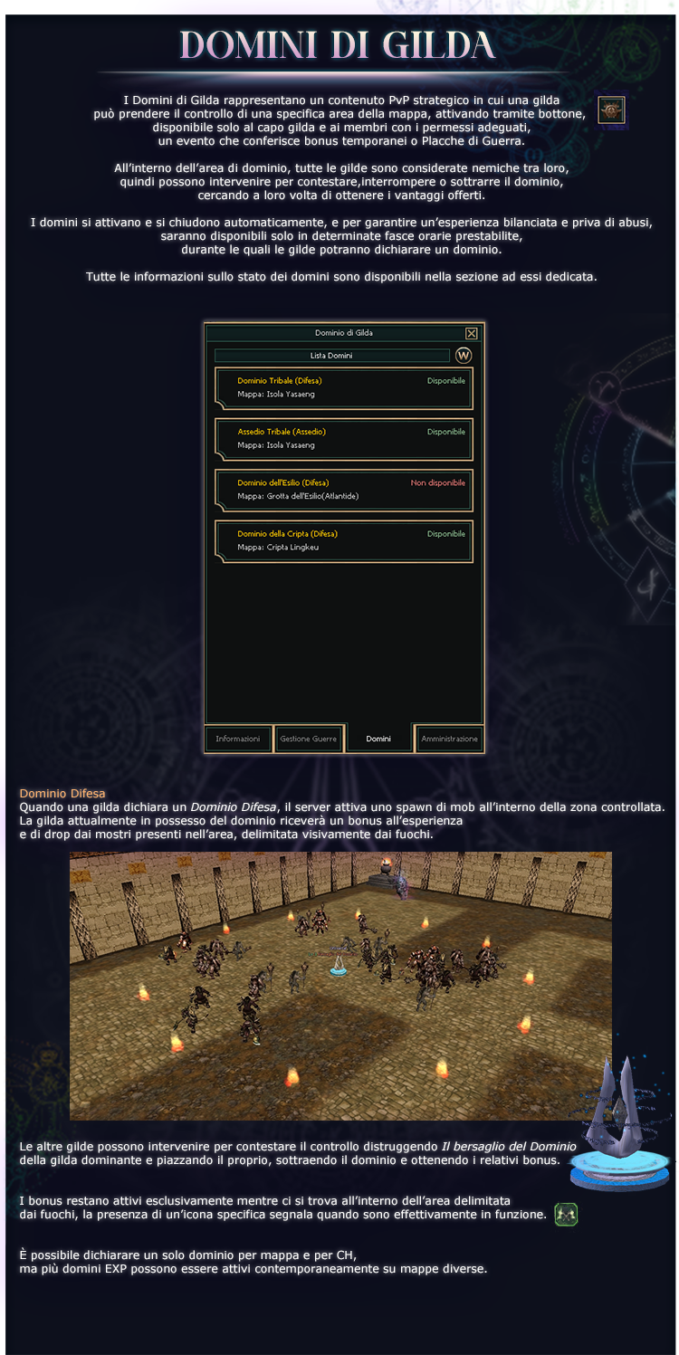 Aggiornamento 11.3: Domini di Gilda, Difesa e Assedio https://discord.com/channels/96164882418987...