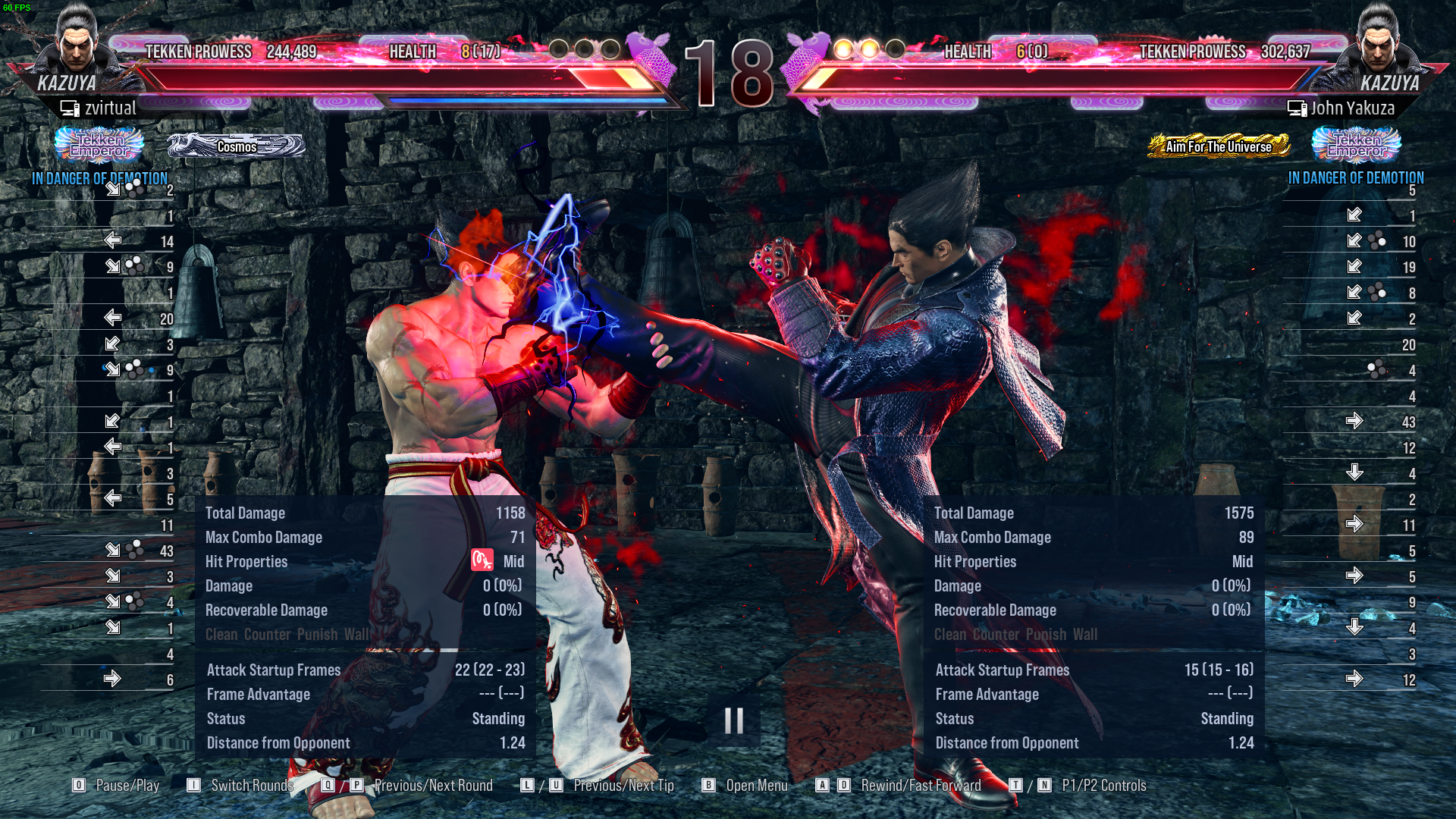 Report: Suspected Tekken Cheater Evidence