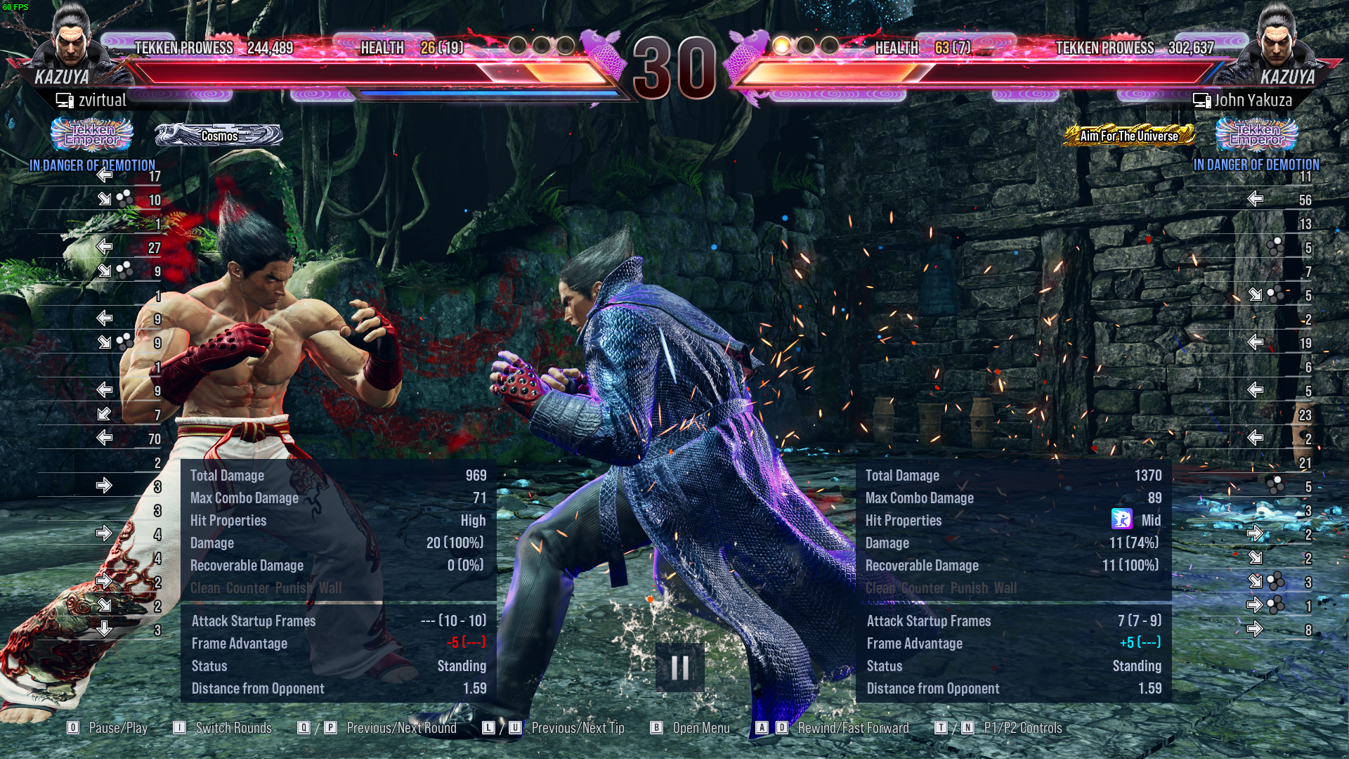 Report: Suspected Tekken Cheater Evidence