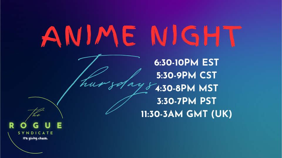 Anime Night Voting & Watch Party