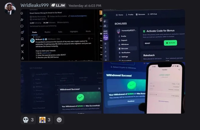 CashMoneyGoats Security Alert Stop Scam Links - Image 3