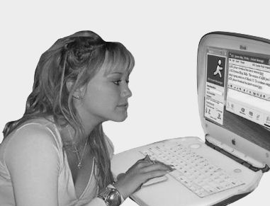 Media Player Visual - Swan and Face Split