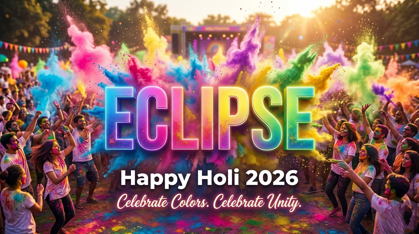 ECLIPSE Holi Celebration – Colors & Community