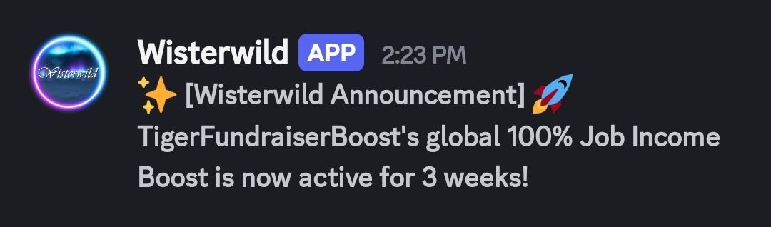 Wisterwild Goal Met Tiger Is Coming Home - Image 8